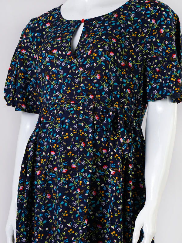 Soft &amp; Trendy Maternity Gown