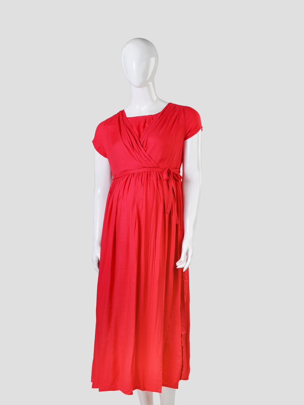 Soft & Trendy Maternity Gown