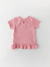 Popees Half Sleeve Chest Printed Top (3–36 Months) for Girls