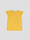 Popees Short Sleeve Back Half Open (1–8 Years) Printed Top for Baby Girls