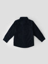 Popees Baby Boys Full Sleeve Cotton Shirt| Navy Blue| 1-8 Years