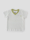 Popees Stylish & Comfy V-Neck T-shirt (1–8 Years) for Boys – Soft & Trendy