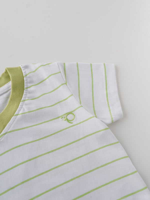 Popees Stylish & Comfy V-Neck T-shirt (1–8 Years) for Boys – Soft & Trendy