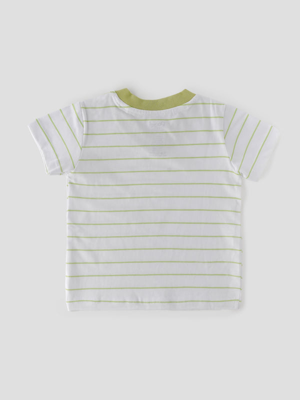 Popees Stylish & Comfy V-Neck T-shirt (1–8 Years) for Boys – Soft & Trendy