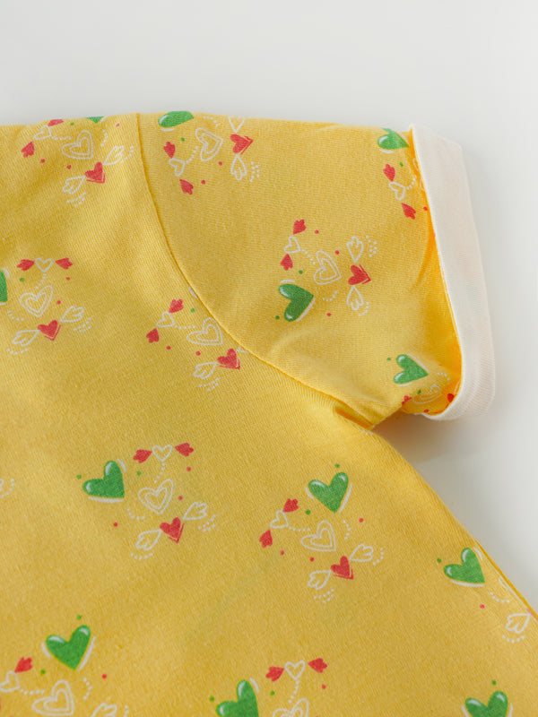 Popees Cute & Comfy V-Neck T-Shirt (1–8 Years) for Girls