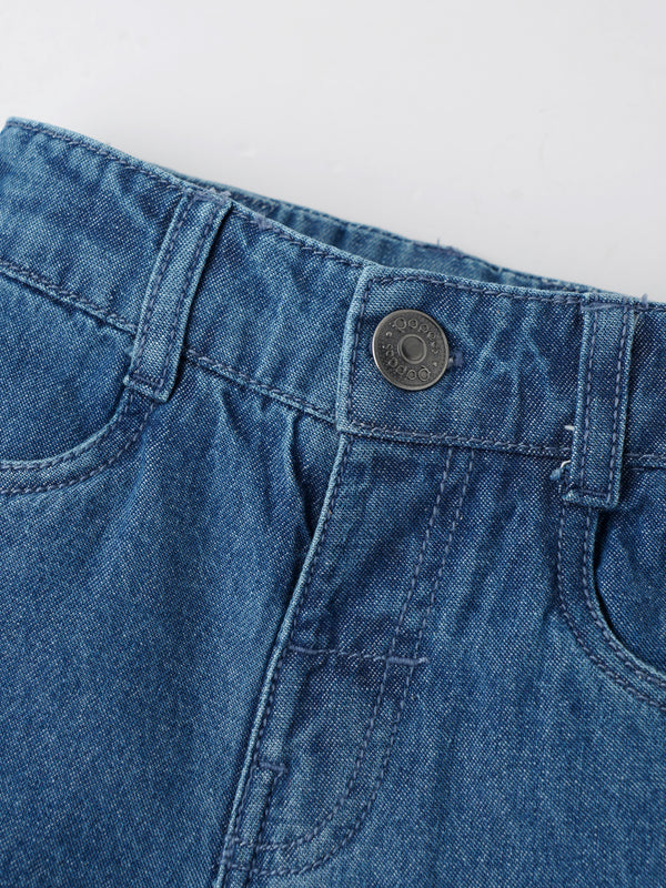 Popees Comfy Denim Pants – Soft, Durable & Easy-to-Wear Everyday Essential (3-36 Months) for Baby Boys