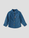 Popees Full-Sleeve Front Open Shirt (3–36 Months) for Boys