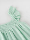 Popees Smocked Ruffle Shoulder Top (3-36 Months) for Baby Girls