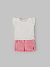 Popees Cotton Coordinated Set for Baby Girls (0–9 Months) – Comfy & Cute Outfit