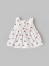 Popees Baby Girls Floral Top & Bloomer Set | Newborn–9 Months