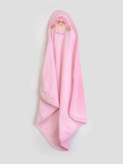 Popees Soft Hooded Baby Bath Towel