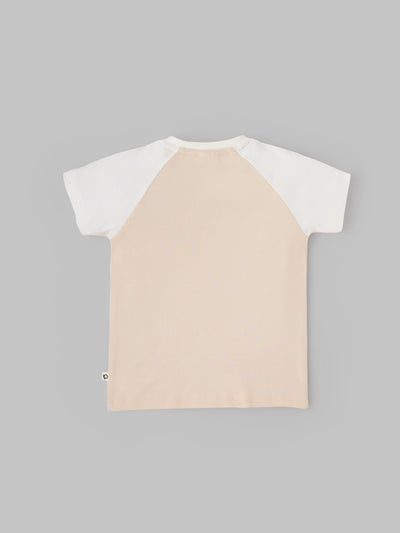 Popees Boys Half-Sleeve Shoulder Open T-Shirt (3-36 Months) Made of Organic Bamboo Cotton Fabric