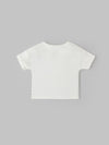Popees Boys Half-Sleeve Shoulder Open T-Shirt (3-24 Months) Made of Organic Bamboo Cotton Fabric