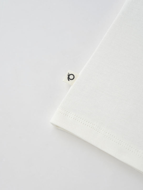 Popees Boys Half-Sleeve Shoulder Open T-Shirt (3-24 Months) Made of Organic Bamboo Cotton Fabric