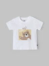 Popees Half-Sleeve Shoulder Open Tshirt for Baby Boys (3-24 Months) Made of Cotton Rich Fabric