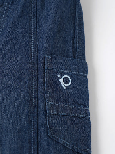 Popees Baby Boys Denim Jeans| Blue| 3-36 Months