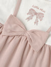 Popees Girls Half-Sleeve Back Open Dress (3-36 Months) Made of Organic Bamboo Cotton Fabric