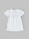 Popees Printed Short Sleeve Back Open Dress (3-36 Months) for Baby Girls