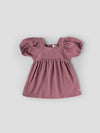 Popees Stylish Half Sleeve Back Half Open Dress (3–24 Months)for Baby Girls