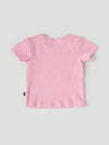 Popees Half Sleeve Shoulder Open (3–36 Months) Chest Printed Top for Baby Girls