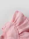 Popees Full Sleeve Ruffle Neck (3–36 Months) Soft & Stylish Top for Baby Girls