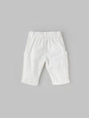 Popees Soft & Stylish Ribbed Corduroy Cargo Pants with Elastic Waist (3-24 Months)for Baby Girls