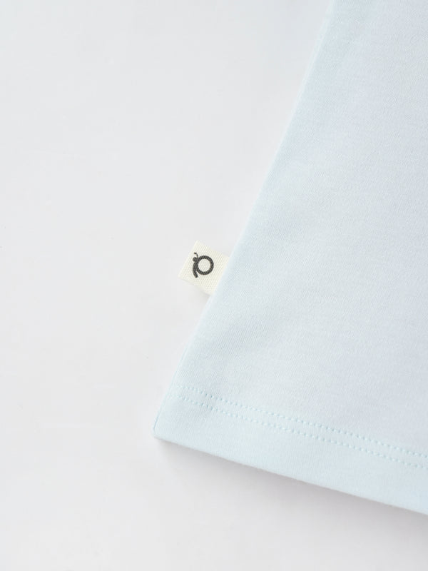 Popees Boys Short Sleeve Front Open Jhabla Top (0-6 Months) Made of Organic Bamboo Cotton Fabric