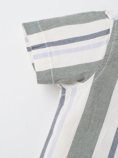 Popees Fashionable Striped Shirt Comfortable Fit (0–9 Months) for Baby Boys