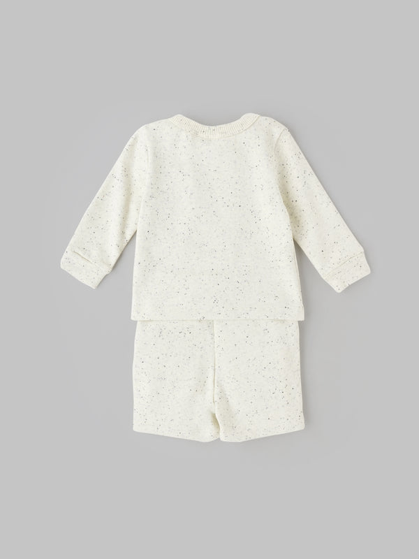 Popees Baby Co-Ord Set Full Sleeve Top & Shorts with Fun Van Print  Soft & Cozy Everyday Wear (0–9 Months) for Baby Boys