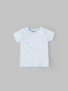 Popees Speckle Print Half Sleeve T-Shirt (0-9 Months) for Baby Boys