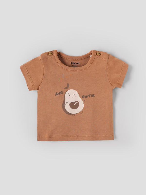 Popees Baby Boys Printed T-Shirt| 0–9 Months