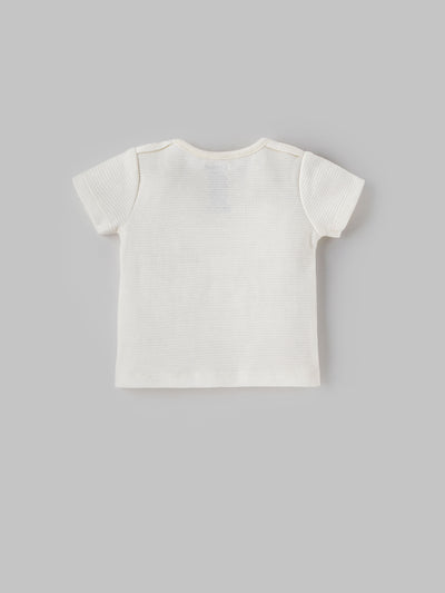 Popees Half Sleeve T-shirt (0-9 Months) for Boys