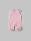 Popees Bunny Printed Short Sleeve Romper for (0-6 Months) Newborn Girls