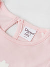 Popees Short Sleeve Back Open Co-ord Set (0-9 Months)For Girls Made of Organic Bamboo Cotton Fabric