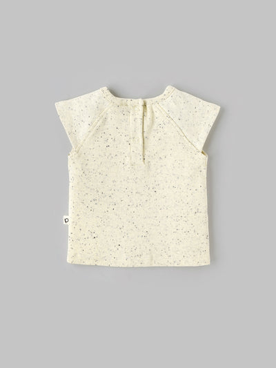 Popees Cap Sleeve Back Open Top (0-9 Months) for Baby Girls