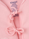 Popees Half Sleeve Printed Front Open Jhabla (0-6 Months) for Babies