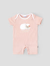 Popees Chest Printed Romper (0–6 Months) For Newborn Babies