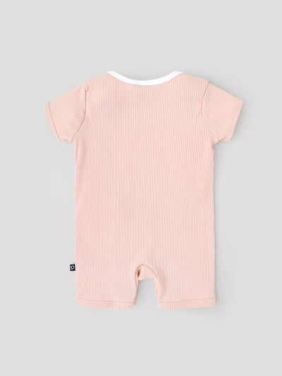 Popees Chest Printed Romper (0–6 Months) For Newborn Babies