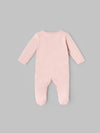 Popees Embroidered Unisex Full-Sleeve Front Open Sleepsuit (0-6 Months) Made of Organic Bamboo Cotton Fabric
