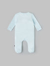 Popees Unisex Full-Sleeve Front Open Sleepsuit (0-9 Months) Made of Organic Bamboo Cotton Fabric