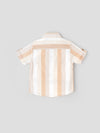 Popees Trendy Striped Cotton Shirt Lightweight & Comfy (1-4 Years) for Baby Boys
