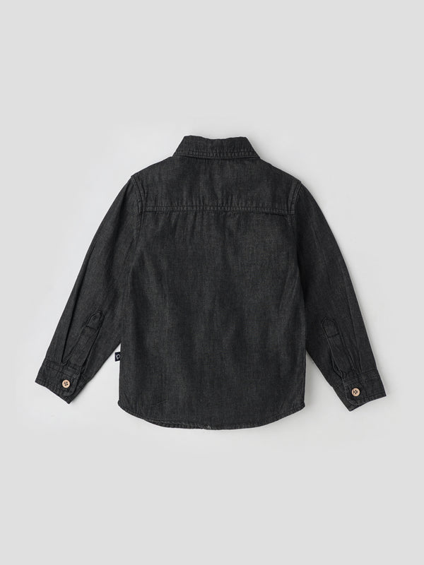 Popees Elegant Denim Casual Shirt Modern Look & Comfortable Fit (1-4 Years) for Baby Boys