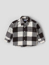 Popees Baby Boys Checked Cotton Shirt|Full Sleeve Button-Down Plaid Casual Wear with Chest Pocket |9 Months to 4 Years