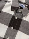 Popees Baby Boys Checked Cotton Shirt|Full Sleeve Button-Down Plaid Casual Wear with Chest Pocket |9 Months to 4 Years