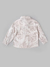Popees Baby Boys Tropical Leaf Printed Cotton Shirt|Full Sleeve Button-Down Casual Wear with Chest Pocket |9 Months to 4 Years