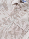 Popees Baby Boys Tropical Leaf Printed Cotton Shirt|Full Sleeve Button-Down Casual Wear with Chest Pocket |9 Months to 4 Years