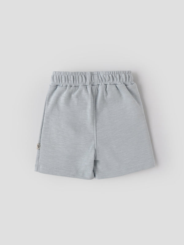 Popees Baby Boys Cotton Shorts with Elastic Waist| Soft & Breathable Summer Wear |3–24 Months