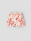 Popees Baby Boys Tie-Dye Cotton Shorts| Peach Pink| 3-36 Months