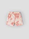 Popees Baby Boys Tie-Dye Cotton Shorts| Peach Pink| 3-36 Months