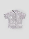 Popees Baby Boys Printed Cotton Shirt with Collar & Buttons| 3-36 Months